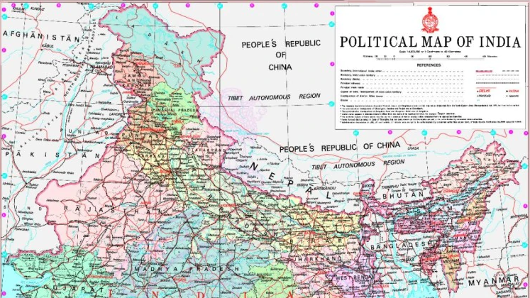 CBSE asks schools to use new political map of India